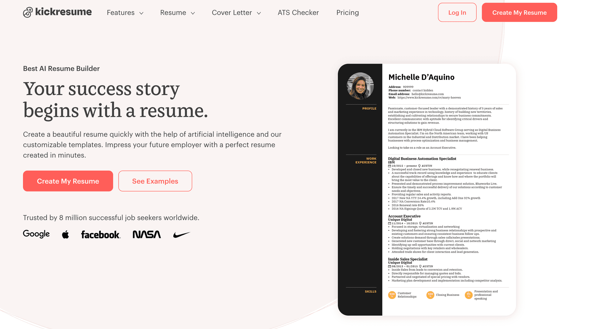 kickresume