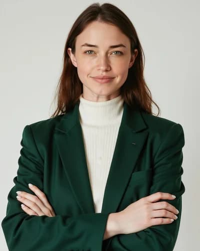 Studio headshot made with AI headshots
