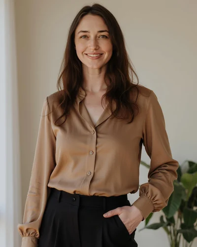 Studio headshot made with AI headshots