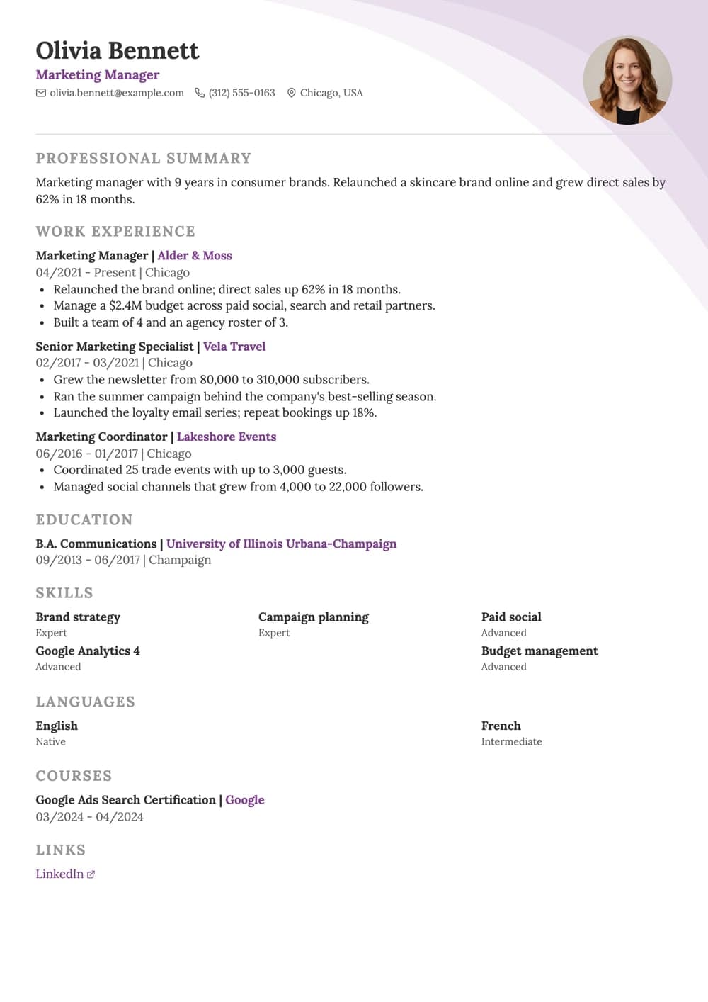 Ranchi resume template